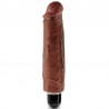 KING COCK VIBRADOR REALISTICO STIFFY 17.8 CM - MARRON