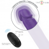 INTENSE - GUNTER DILDO DOBLE VIBRADOR 40 CM MORADO CONTROL REMOTO