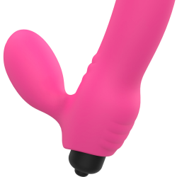 OHMAMA - BIX VIBRADOR DOBLE ESTIMULACIÓN XMAS EDITION ROSA