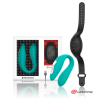 WEARWATCH - VIBRADOR DUAL TECHNOLOGY WATCHME AGUAMARINA / AZABACHE