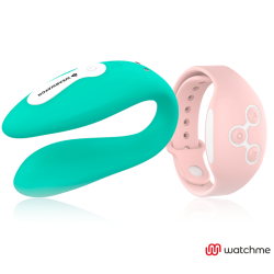 WEARWATCH - VIBRADOR DUAL TECHNOLOGY WATCHME AGUA MARINA / ROSA