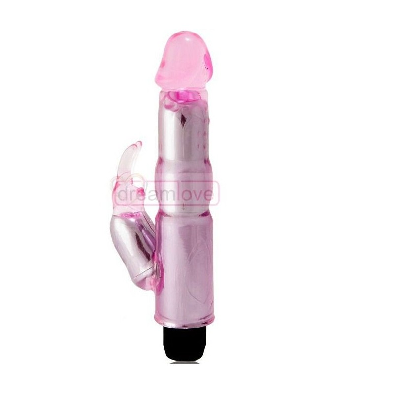 BAILE - VIBRADOR ESTIMULADOR ROSA REGULABLE