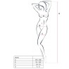 PASSION - WOMAN BS045 BODYSTOCKING NEGRO TALLA UNICA