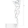 PASSION - WOMAN BS058 BODYSTOCKING NEGRO TALLA UNICA