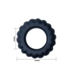 BAILE - TITAN COCKRING BLACK 2 CM