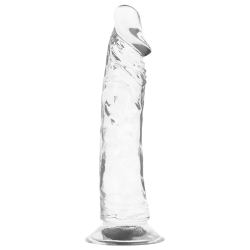 X RAY - ARNES + DILDO TRANSPARENTE 21 CM -O- 4 CM