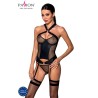 PASSION - AMANDA CORSET CUERO ECOLOGICO L/XL